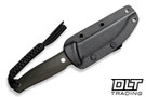 Civivi Tamashii C19046-4 - Dark Green Micarta - Black Stonewash D2 Blade
