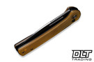 Civivi Conspirator C21006-6 - Bead Blasted Ultem - Black Nitro-V Blade