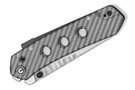 Civivi Vision FG C22036-8 - Polished Clear Lexan - Satin Nitro-V Rock Grind Blade