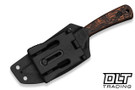 Civivi Carveth C25040-2 - Orange & Black G-10 - Black Stonewash AEB-L Blade
