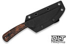 Civivi Carveth C25040-2 - Orange & Black G-10 - Black Stonewash AEB-L Blade