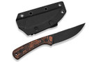 Civivi Carveth C25040-2 - Orange & Black G-10 - Black Stonewash AEB-L Blade