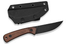 Civivi Carveth C25040-3 - Guibourtia Wood - Black Stonewash AEB-L Blade
