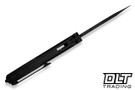 WE Knife Muster WE23058-1 - Black Titanium - Black Stonewashed M390 Blade