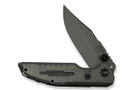 WE Knife Muster WE23058-2 - Gray Stonewash Satin Flats M390 Blade