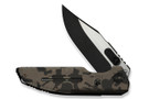 WE Knife Muster WE23058-3 - Desert Terrain Titanium - Black Stonewash Satin Flats M390 Blade