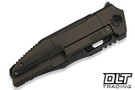 WE Knife Barracks WE25078-2 - Bronze Titanium - Black Stonewash M390 Blade