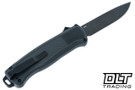 Benchmade Shootout 5371BK-05 - Dark Grey Grivory - DLC Battlewash S30V Drop Point Blade