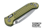 Microtech LUDT Ram-Lok - OD Green Frag Handle - Apolcalyptic Blade - 1135RL-10APFROD