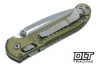 Microtech LUDT Ram-Lok - OD Green Frag Handle - Apolcalyptic Blade - 1135RL-10APFROD