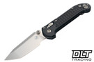 Microtech LUDT Ram-Lok - Black Frag Handle - Stonewashed Blade - 1136RL-10FR