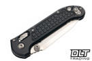 Microtech LUDT Ram-Lok - Black Frag Handle - Stonewashed Blade - 1136RL-10FR