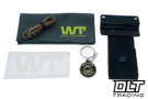 WTG Voyageur Gen 2 - K329 Tiger Stripe Blade - Black G-10 Textured Grip - Black Kydex