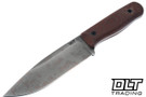 WTG Voyageur Gen 2 - K329 Devil APO Finished Blade - Natural Canvas Micarta - OD Green Kydex