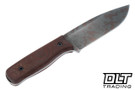 WTG Voyageur Gen 2 - K329 Devil APO Finished Blade - Natural Canvas Micarta - OD Green Kydex