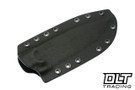 WTG Voyageur Gen 2 - K329 Devil APO Finished Blade - Natural Canvas Micarta - OD Green Kydex