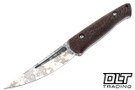WTG Nijukko Gen 2 - AEB-L Satin Polished Blade - Natural Canvas Micarta - Camo Kydex