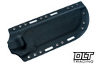 WTG Ares-NC - SK85 Dark Washed Blade - Black G-10 Gator Grip - Black Kydex