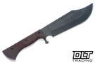 WTG V-44X Gen 3 - SK85 Hand Rub APO Finished Blade - Natural Canvas Micarta - Black Kydex