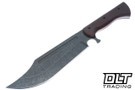 WTG V-44x Gen 3 - SK85 Dark Washed Blade - Canvas Micarta - OD Green Kydex