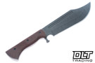 WTG V-44x Gen 3 - SK85 Dark Washed Blade - Canvas Micarta - OD Green Kydex