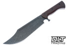WTG V-44X Gen 3 - SK85 Dark Washed Blade - Canvas Micarta - Black Kydex