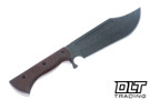 WTG V-44X Gen 3 - SK85 Dark Washed Blade - Canvas Micarta - Black Kydex