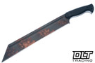 WTG Sea-X - SKS51 Copper Washed Blade - Black G-10 Gator Grip - Black Kydex