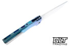 MachineWise Sonora - Ti Bolster - Distressed Low Volt Fade Anodized Titanium - Fine Step Texture - Stonewashed S90V Blade #2176