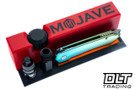 MachineWise Mojave - Teal Green Fade Anodized Titanium - Epicenter Texture - Stonewashed S90V Blade #1438
