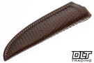 Warlander Wren - Green Mango Bolster - Bordeaux Jute - Natural & White Liner & Spacer - Micarta & Mosaic Pins