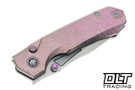 Remette RT-Rhino - Pink Crystallized Titanium - Pearlescent M390 Blade - RNTB1