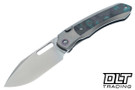 Remette RT-Orca - Titanium & Jazzy Camo Carbon Fiber  - Pearlescent M390 Blade - ORCAJY