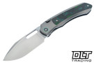 Remette RT-Orca - Titanium & Kelp Bed Camo Carbon Fiber - Pearlescent M390 Blade - ORCAKD