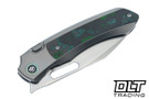 Remette RT-Orca - Titanium & Kelp Bed Camo Carbon Fiber - Pearlescent M390 Blade - ORCAKD