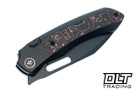Remette RT-Orca - Titanium & Copper Foil Carbon Fiber - DLC M390 Blade - ORCATB