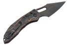 Microtech Stitch Ram-Lok - Livewire Carbon Fiber Handle - DLC Stonewash Blade - Marfione Select - 169RL-1DLCTMS1