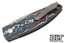 Three Rivers Manufacturing Neutron 2 MagnaCut - Linerlock - 3D Contoured Smooth Star Spangled FatCarbon