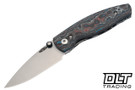 Three Rivers Manufacturing Neutron 2 MagnaCut - Linerlock - 3D Contoured Smooth Star Spangled FatCarbon