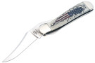 Case Russlock - Smooth Natural Bone - American Flag