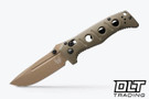 Benchmade Mini Adamas 273FE-05 - OD Green G-10 - Flat Earth Cerakote MagnaCut Blade