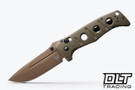 Benchmade Adamas 275FE-04 - OD Green G-10 - Flat Earth Cerakote MagnaCut Blade