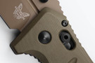 Benchmade Adamas 275FE-04 - OD Green G-10 - Flat Earth Cerakote MagnaCut Blade