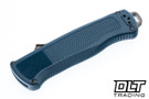 Benchmade Shootout 5370FE-09 - Crater Blue Grivory - Flat Earth S30V Tanto Blade