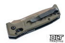 Benchmade Mini Auto Adamas 2730FE-05 - OD Green G-10 - Cerakote MagnaCut Drop Point Blade