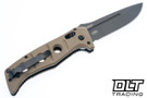 Benchmade Auto Adamas 2750GY-05 - Desert Tan G-10 - Cerakote MagnaCut Drop Point Blade