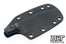 Uinta Hunter V2 - Black & Tan Layered G-10 - Stonewash AEB-L Blade