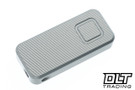 Rivery MFG Zero Utility Knife - File Pattern - Gray Aluminum with Lanyard Hole