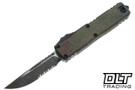 Microtech UTX-85 Gen IV S/E - Outbreak Handle - Outbreak Blade - Signature Series - 12314-2OBDS
