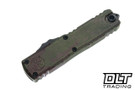 Microtech UTX-85 Gen IV S/E - Outbreak Handle - Outbreak Blade - Signature Series - 12314-2OBDS